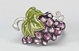GRAPE NAPKIN RING - JEWELED GRAPE NAPKIN RING