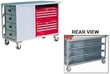 10 Drawer Service Bench 48x24x39