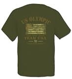 Team USA Military Flag Short-Sleeve Tee Shirt