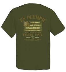 Team USA Military Flag Short-Sleeve Tee Shirt