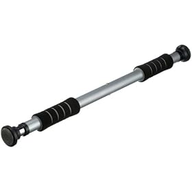 Schmidt Sports 121010 - Physio, Barra per trazioni, dimensioni 67-95 cm, colore: Argento/Nero