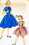 Simplicity 1495 Sewing Pattern Dress Full Skirt Size 10 Rockabilly