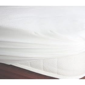 LinenSpa Mattress Protector Deep Pocket 100% Waterproof & Dust Mite Protection