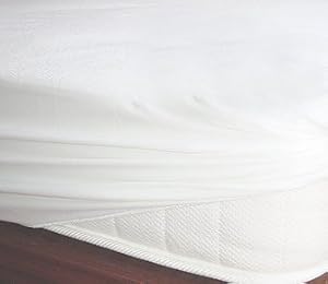 LinenSpa Mattress Protector Deep Pocket 100% Waterproof & Dust Mite Protection, TWIN