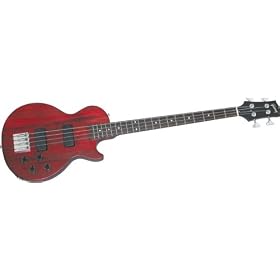Gibson Les Paul Faded Limited Edition Flattop Bass Guitar, Worn Cherry*