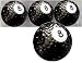3 Pool Eight Ball Design Golf Balls new in Box!