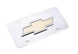 Pilot Automotive Accessory LP-011B Chevrolet Chrome 3D Plate