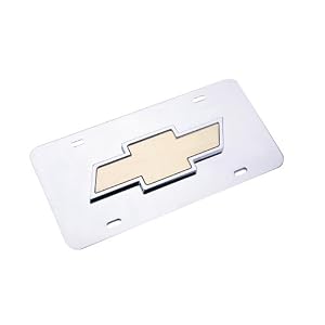 Pilot-Automotive-Accessory-LP-011B-Chevrolet-Chrome-3D-Plate