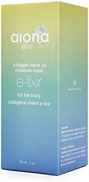 Aiona Alive - E-lixir Collagen for the Body - 100% Natural, 85% Organic - 2 Fluid Oz - Glass Bottle