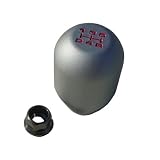10x1.25mm Thread 5 speed Type-R Shift Knob in Gunmetal Grey Gray Matte Silver Billet... by VMS Racing