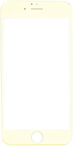 PartsDeal Replacement Front Outer Panel Glass Lens Screen Compatible with iPhone 6 Plus, Yellow