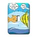 Rich Diesslins Funny General - Editorial Cartoons - Fish Musing - Light Switch Covers - single toggle switch