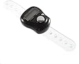 Soft Plastic Band Black Case LCD Display Electronic Finger Counter