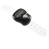 Soft Plastic Band Black Case LCD Display Electronic Finger Counter