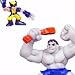 Hulk Super Hero Squad 2 Pack Figure - Wolverine and Grey Hulk
