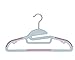 BriaUSA Dry Wet Clothes Hangers Amphibious Pink with Non-Slip Shoulder Design, Steel Swivel Hooks – Set of 10
