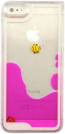 Kate Sister : Iphone 5 and 5s Aquarium Swimming Free Flow Fish Transparent Hard Case