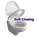 SOFT CLOSE All In One Family TOILET SEAT potty training seat