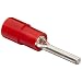 Morris Products 11832 Pin Terminal, Nylon Insulated, Red, 22-16 Wire Size, 0.075" Pin Width (Pack of 100)