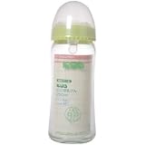 KOB 広口哺乳瓶 250ml グリーン 哺乳瓶