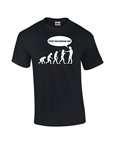 Evolution T-shirt Stop Following Me Caveman
