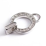 Produkt-Bild: Charms Anh&auml;nger f&uuml;r Bettelkette zum einh&auml;ngen von Charms mit Strass