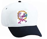 White Cap with passenger, pigeon, letter, mail, ribbon, delivery, bird