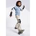 Sporting Goods : Skate Buds - Black Light Up Heel Skates