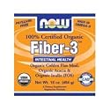 Now Foods Organic Fiber-3, 1-Pound