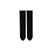 Kingfansion Womens Girls Fashion Opaque Over Knee Thigh High Elastic Socks (Black)