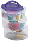 Small Round W/3 Layers Craft Organizer
