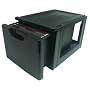 Iris Stackable Filing Drawer - Black (Black) (13.43" H x 15.43" W x 19.62" D)
