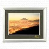 ときめきの富士「黄金の海」キャビネサイズ【ロッキー田中氏の芸術作品！】