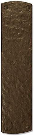 Coastal Bronze - 12" Arch Door Push Plate - Solid Bronze