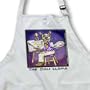 Londons Times Funny Animals Cartoons - Salvador Dali Lama - Aprons