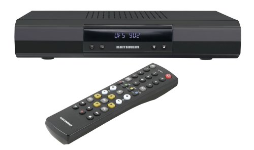 Kathrein UFS 902 sw Digitaler Satelliten-Receiver HDTV mit CI-Schacht, HDMI, schwarz