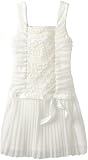 Amy Byer Girls 7-16 Embroidered Pleat Dress