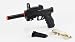 Spring Powered Full 1:1 Scale Glock Style Airsoft Gun with Silencer, Safety Glasses, EXTRA Magazine 
