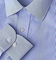 Cotton Rich Quick Iron Bengal Striped Shirt