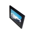 Digitaler Bilderrahmen mit 30cm Diagonale (12 Zoll) mit Echtglasfront, Zeitschaltuhr und Internem Speicher (F12A Slim)