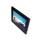 Digitaler Bilderrahmen mit 30cm Diagonale (12 Zoll) mit Echtglasfront, Zeitschaltuhr und Internem Speicher (F12A Slim)von "IView"