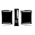 Solid State Black Design Xbox 360 Full Body Protector Skin Decal Sticker