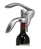 Search : Metrokane Houdini Lever Style Corkscrew with Foil Cutter-Silver