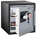 Fireproof and Water Resistant Safe - 1.2 Cu. Ft. (Black/Grey) (17.84H x 16.34W x 19.31D)