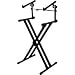 On-Stage Stands Deluxe Heavy-Duty X 2-Tier Keyboard Stand
