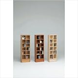 Section 10-shelf Double CD Tower Finish: Beech
