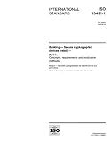 ISO 13491-1:1998, Banking - Secure cryptographic devices (retail) - Part 1: Concepts, requirements and evaluation methods