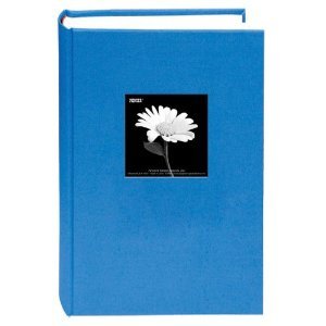 Pioneer 300 Pocket Fabric Frame Cover Photo Album, Sky Blue