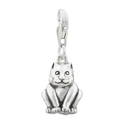 Gorgeous Cat Sterling Silver Clasp Charms Entire Collection Jewelry