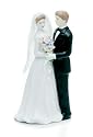Weddingstar Small Bisque Bride & Groom Figurine
